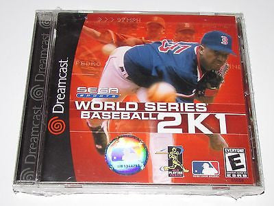 World Series Baseball 2K1 for Sega Dreamcast Brand New! Factory Sealed!