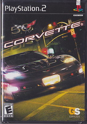 SONY PLAYSTATION 2 CHEVY GM CORVETTE 50th RACING u00a92004 NEW SEALED