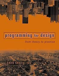 PROGRAMMING FOR DESIGN - EDITH CHERRY (HARDCOVER) NEW