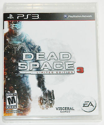 Dead Space 3 Limited Edition Sony Playstation 3 Game PS3 *NEW* Sealed