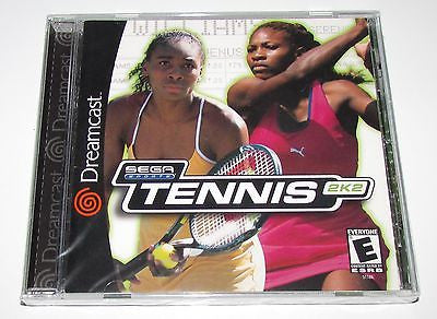 Sega Sports Tennis 2K2 for Sega Dreamcast Brand New, Factory Sealed!