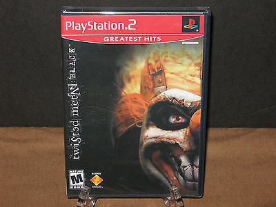 Twisted Metal Black  Greatest Hits  PlayStation 2  Brand New  Sealed