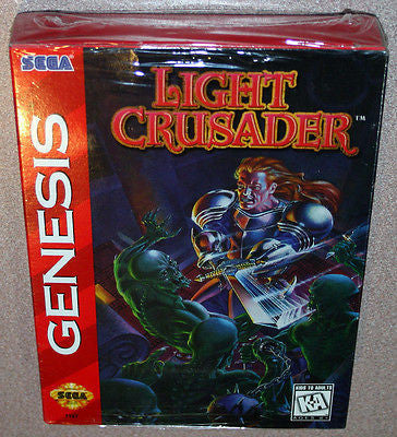 Sega Genesis Light Crusader. Factory sealed, fast, free shipping