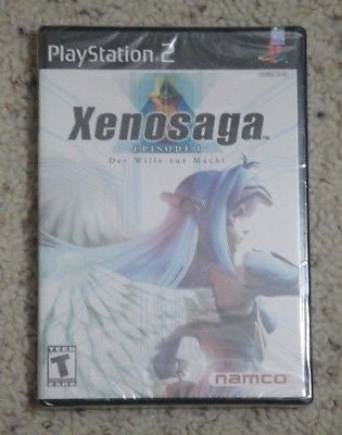 Xenosaga Episode I: Der Wille zur Macht  (PS2) (BLACK LABEL) NEW SEALED