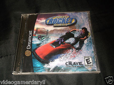 Surf Rocket Racers (Sega Dreamcast, 2001) BRAND NEW FACTORY SEALED GAME