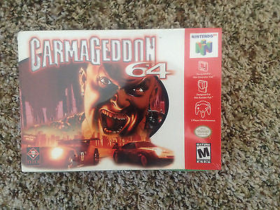 Carmageddon 64 (Nintendo 64, 2000) Brand New Sealed Rare