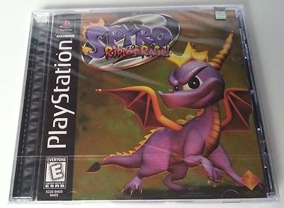 Spyro 2: Ripto's Rage NEW BLACK LABEL (Sony PlayStation 1, PS1, PSX, PS2, 1999)