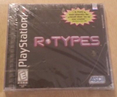 R-Types R Types NEW SEALED (Sony PlayStation 1, PS1, PSX, PS2, 1999)
