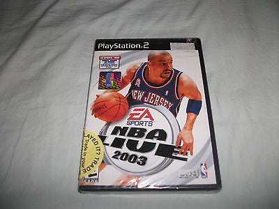 NBA Live 2003 Brand New Factory Sealed EA Sports (Sony PlayStation 2, 2002)