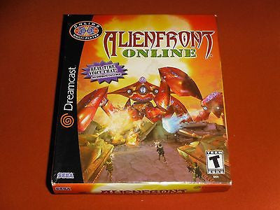 Alienfront Game Online with Microphone *New*  (Dreamcast, 2001)