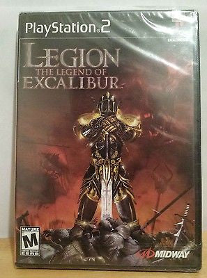 Legion: The Legend of Excalibur  (Sony PlayStation 2, 2002) NEW Sealed