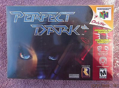 Perfect Dark. Nintendo 64 game.  Brand new in box. Free fast shipping.