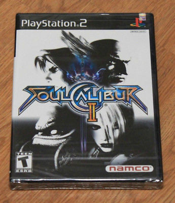 SOULCALIBUR SOUL CALIBUR II 2 (PLAYSTATION 2, PS2) BLACK LABEL - NEW & SEALED