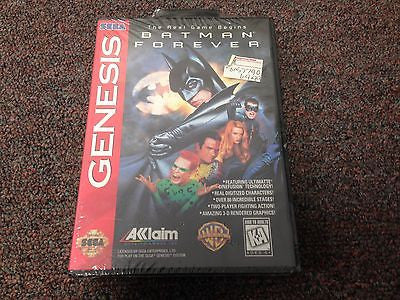 Batman Forever  (Genesis, 1995) COMPLETE NEW FACTORY SEALED