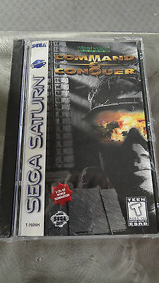 Command & Conquer  (Sega Saturn, 1996) Brand New and Sealed