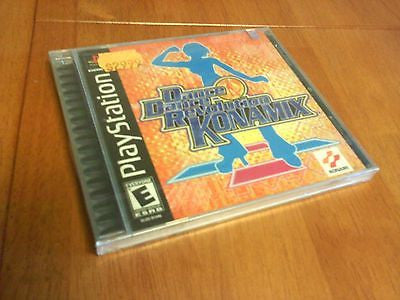 NEW SEALED Dance Dance Revolution Konamix Sony Playstation 1 PS1 PS PSONE PSX