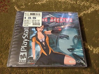 Fear Effect 2: Retro Helix  (PlayStation, 2001) NEW