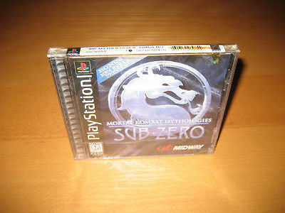 Mortal Kombat Mythologies Sub-Zero PlayStation PS1 New Sealed