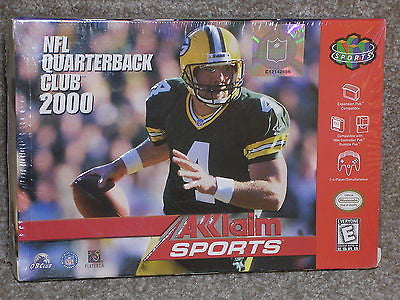 1852/ acclaim sports NFL Quarterback club 2000 Nintendo 64 new sealed video game