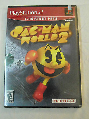 Pac-Man World 2  Sony PlayStation 2 Greatest Hits FACTORY SEALED  ~ MINT