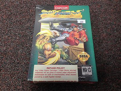 Street Fighter II: Special Champion Edition  (Sega Genesis, 1993) COMPLETE NEW