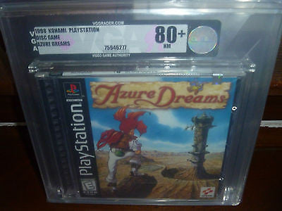 Azure Dreams VGA 80+  Factory Sealed Playstation PS1 PSX