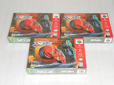 EXTREME-G 2. BRAND NEW!!  (Nintendo 64, 1998)