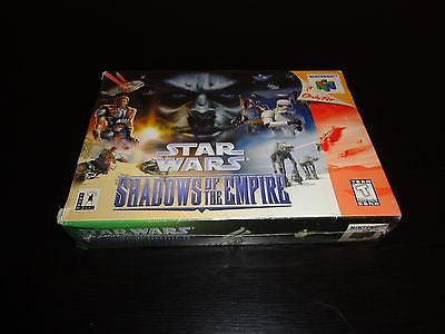 Star Wars Shadows of the Empire Brand New Factory Sealed Nintendo 64 N64