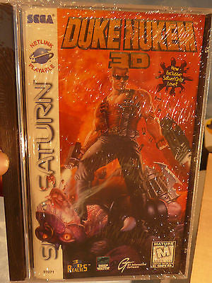 Duke Nukem 3D Sega Saturn Factory Sealed!  Free Shipping!