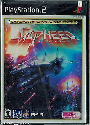 Silpheed: The Lost Planet  (Sony PlayStation 2, 2001) Factory Sealed