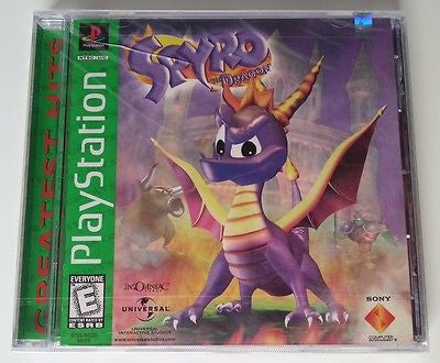 Spyro the Dragon BRAND NEW COMPLETE CIB (Sony PlayStation 1 PS1 PSX PS2 1998)