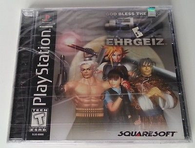 Ehrgeiz BRAND NEW SEALED (PlayStation, PS1, PSX, PS2, 1999)