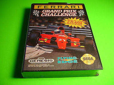 Ferrari Grand Prix Challenge (Sega Genesis, 1992) NEW FACTORY SEALED