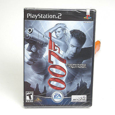 James Bond 007 Everything or Nothing PlayStation 2 PS2 SEALED FREE SHIPPING