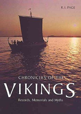 CHRONICLES OF THE VIKINGS - R.I. PAGE (PAPERBACK) NEW