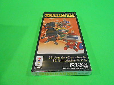 +++ GUARDIAN WAR 3DO FZ-1 FZ-10 Game BRAND NEW SEALED RARE +++