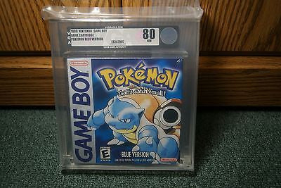 Pokemon Blue Version (Game Boy) Brand New - VGA 80 Horizontal Seam, H-Seam