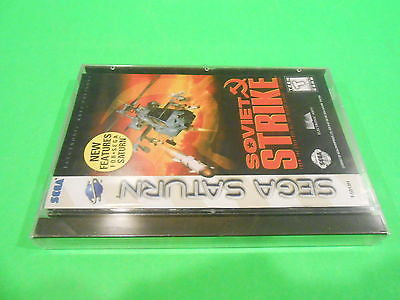 +++ SOVIET STRIKE Sega Saturn Game NEW SEALED RARE!! +++