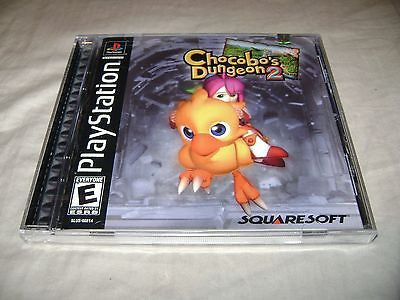 Chocobo's Dungeon 2 Playstation 1 PS1 PSX BRAND NEW / FACTORY SEALED