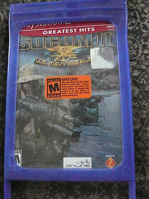 SOCOM II: U.S. Navy SEALs  (Sony PlayStation 2, 2003)