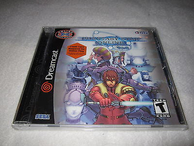 Sega Dreamcast PHANTASY STAR ONLINE Version 2 Brand New Factory Sealed