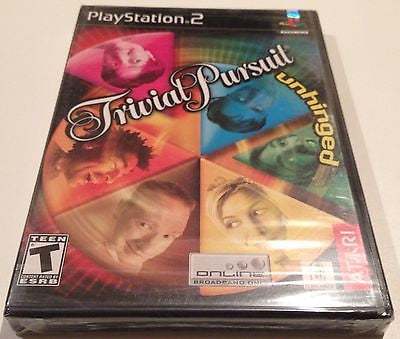 Trivial Pursuit: Unhinged - (Playstation 2, PS2) - Video Game - BRAND NEW/SEALED