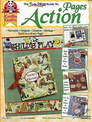 Suzanne McNeill ScapHappy Guide to Action Pages by Lin Metcalf Scrapbooking NEW