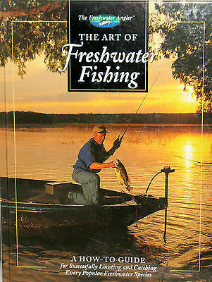 Freshwater Angler Art of Freshwater Fishing How-to Guide HARDCOVER FREE SHIP!