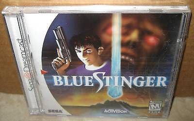 RARE SEGA DREAMCAST BLUE STINGER NEW & SEALED   Y-FOLD