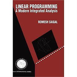 NEW Linear Programming - Saigal, Romesh             ...