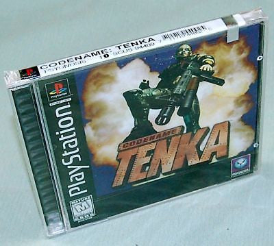 Codename: Tenka  (PlayStation, 1997)  PS1 PS2 PS3 Black Label Factory Sealed