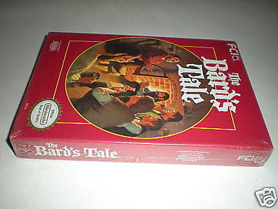 Nes Nintendo game BARD'S TALE FACTORY SEALED COMPLETE