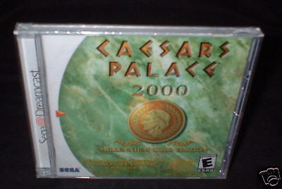CAESARS PALACE 2000 SEGA DREAMCAST NEW