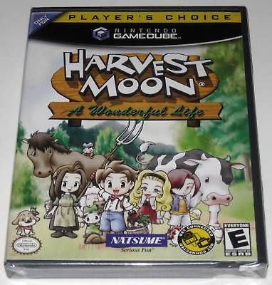 Harvest Moon: A Wonderful Life (GameCube ) ..New! SeaLED!!